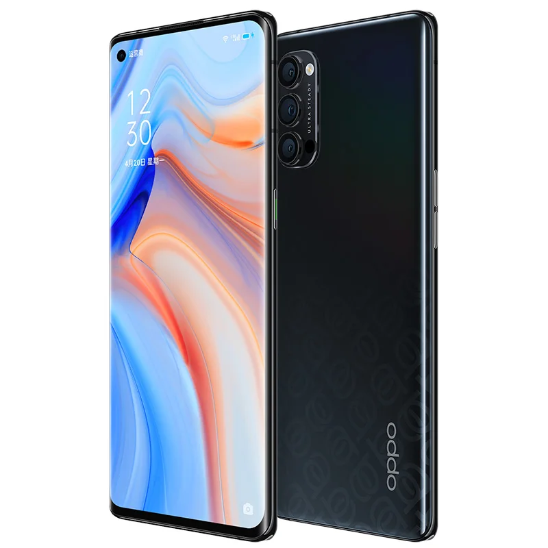 Смартфон Oppo Reno 4 Pro CPH2089 телефон с идентификацией по отпечатку пальца и лицу 12 Гб 256