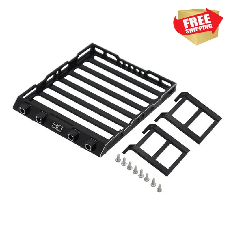 

Radio control RC Car HR Aluminum Roof Rack with Light Bar for Axial SCX24 option upgrade parts