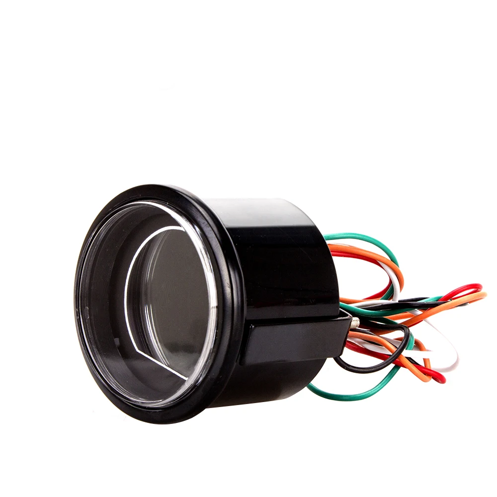 Универсальный 2 &quot52 мм Воздушный датчик соотношения топлива авто синий/красный