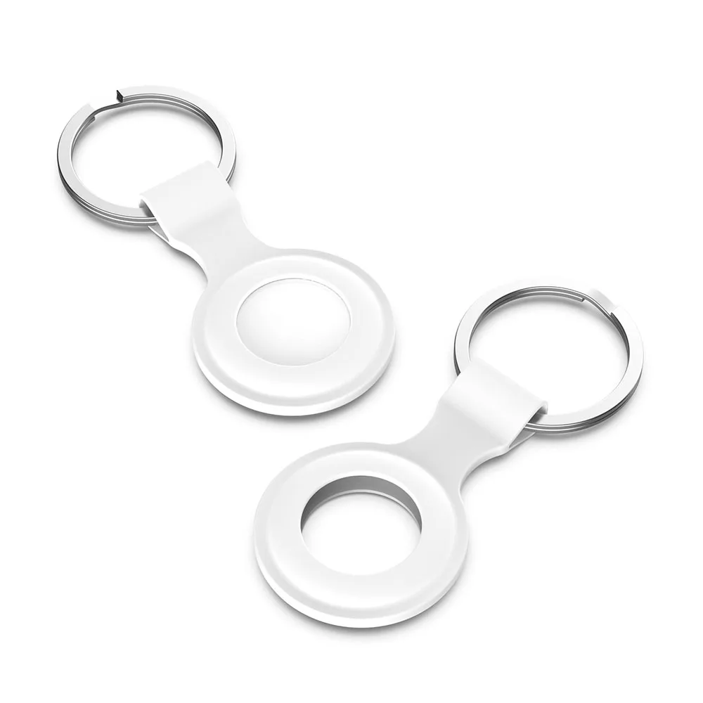 

50pcs Retainer Cases For Location Trackers Hanging Durable Solid Silicone Buckle AntiLost Protective Covers
