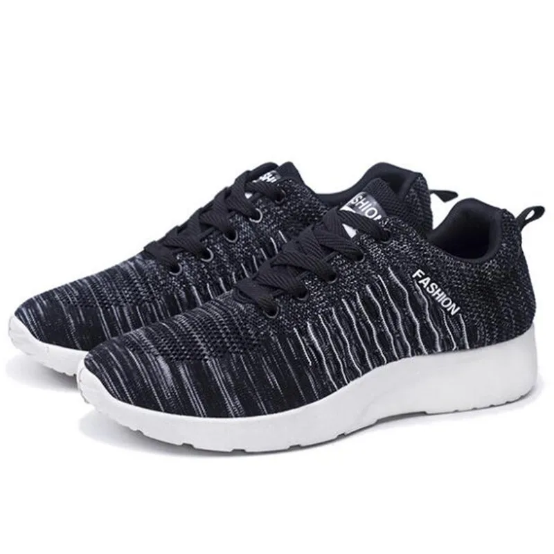 

Exclusive New Mesh Men Casual Shoes Lac-up Men Shoes Lightweight Comfortable Breathable Walking Sneakers Tenis Feminino Zapatos