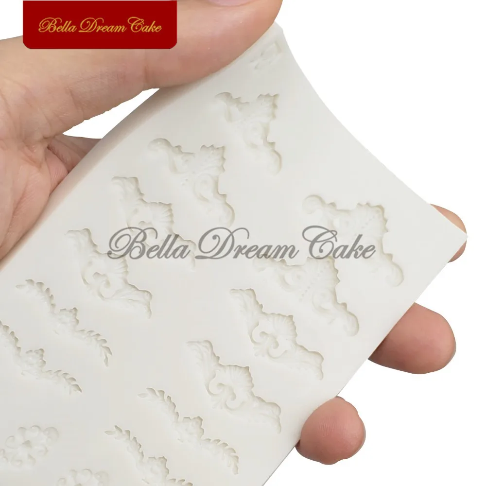

Relief Embossed Silicone Mold Cake Border Mould Fondant Chocolate Molds Cake Decorating Tool Sugarcraft Baking Accessorie