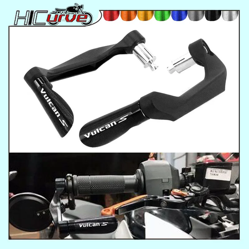 

For KAWASAKI VULCAN S 650 VN VN650 Motorcycle Accessories CNC Handlebar Grips Brake Clutch Levers Guard Protector