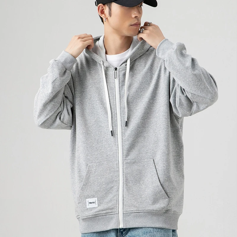 

Jackets Nice Hot Hoodies Jacket Men Clothing Korea Vogue Streetwear Harajuku Men Coats Pop Long Sleeve Plus Size Solid Clothes