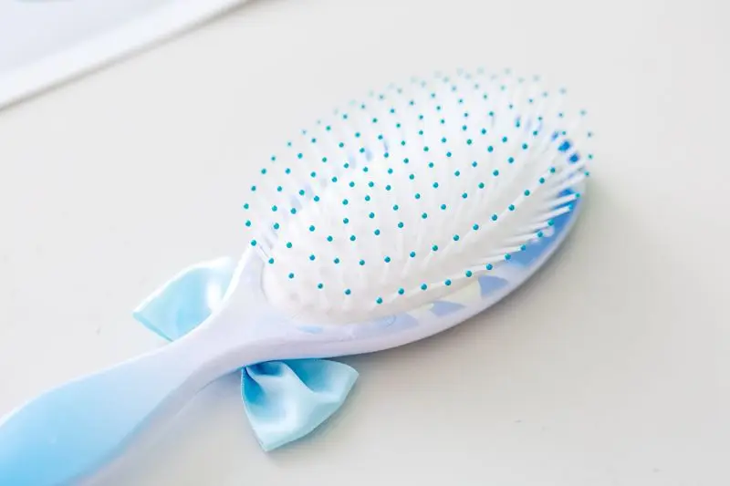 Disney Микки Замороженные заколки для волос Мультфильм воздушная Подушка Расческа