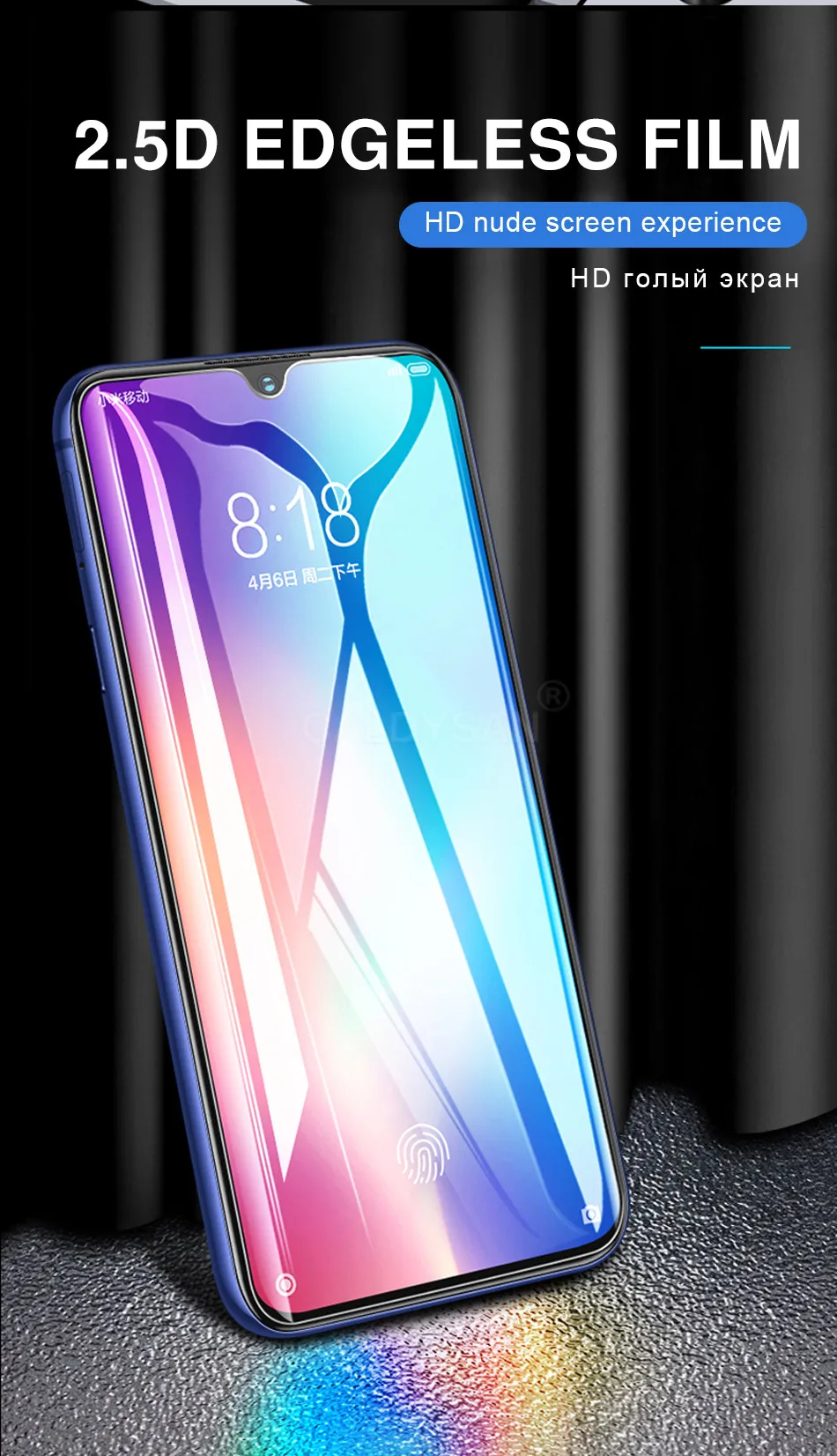 3 шт полная защитная пленка из закаленного стекла для Xiaomi 8 9 SE Lite A1 A2 9T Pro CC9 CC9E Pocophone F1 Защитная пленка для экрана