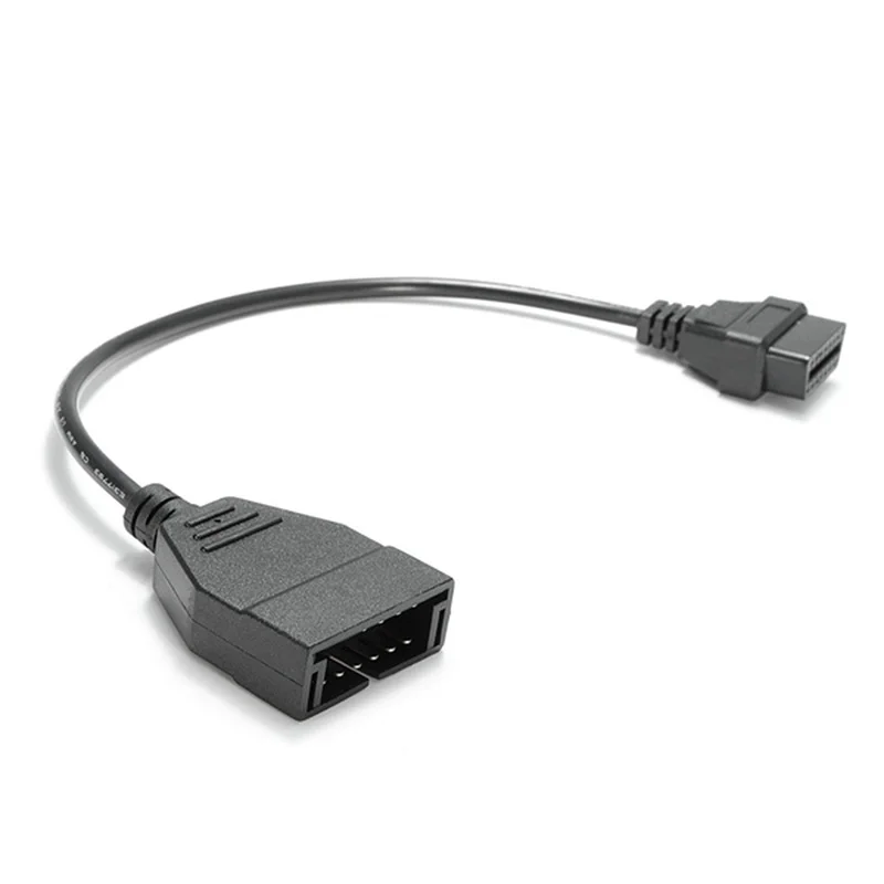 OBDII OBD 2 разъем адаптер для GM 12 Pin GM12 до 16 Авто Диагностический кабель автомобилей