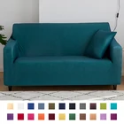 Серый Эластичный диванных чехлов для Гостиная стрейч чехол для дивана стул 1234 местный чехлов протектор мебели