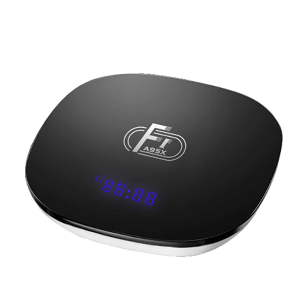 A95X F1 Android TV Box Amlogic S905W четырехъядерный 2 ГБ/16 Гб WiFi H.265 7 1 KD 17 4 загруженный Смарт ТВ X96