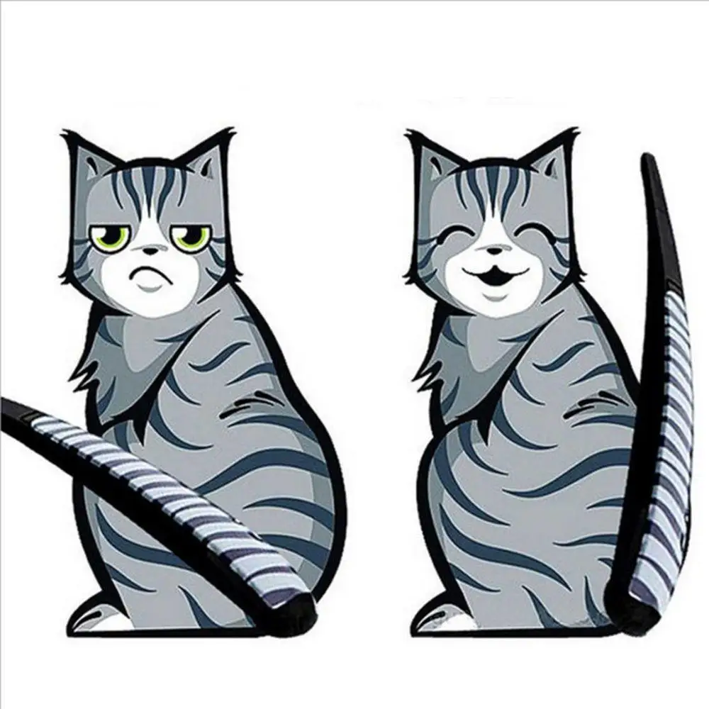 

Back Windshield Wiper Car Stickers Rear Moving Tail Decals
