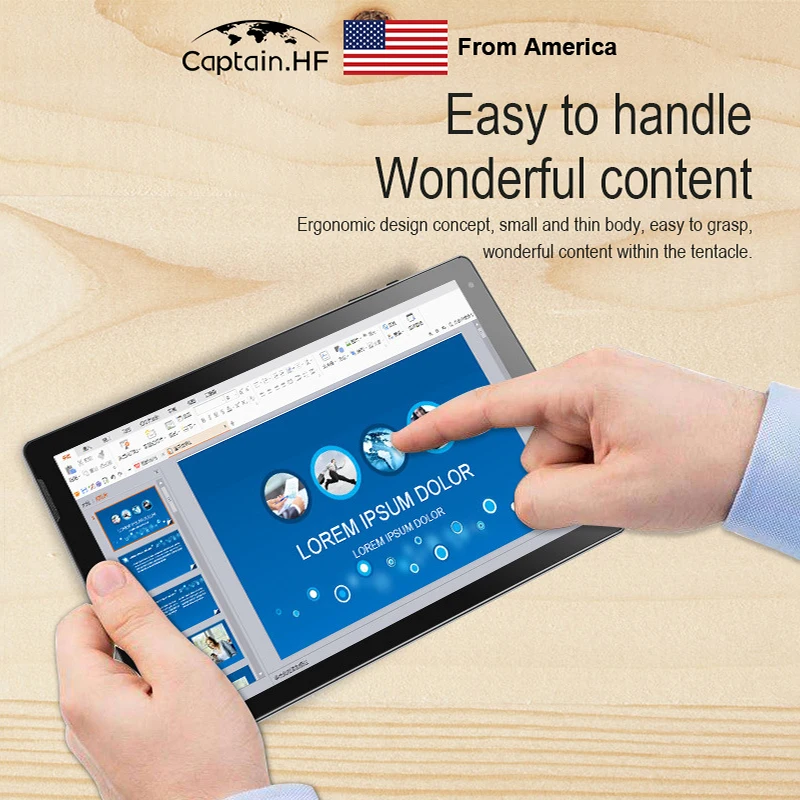 

US Captain 2021 Flagship 10.1" Full HD IPS Touchscreen 2-in-1 Laptop
