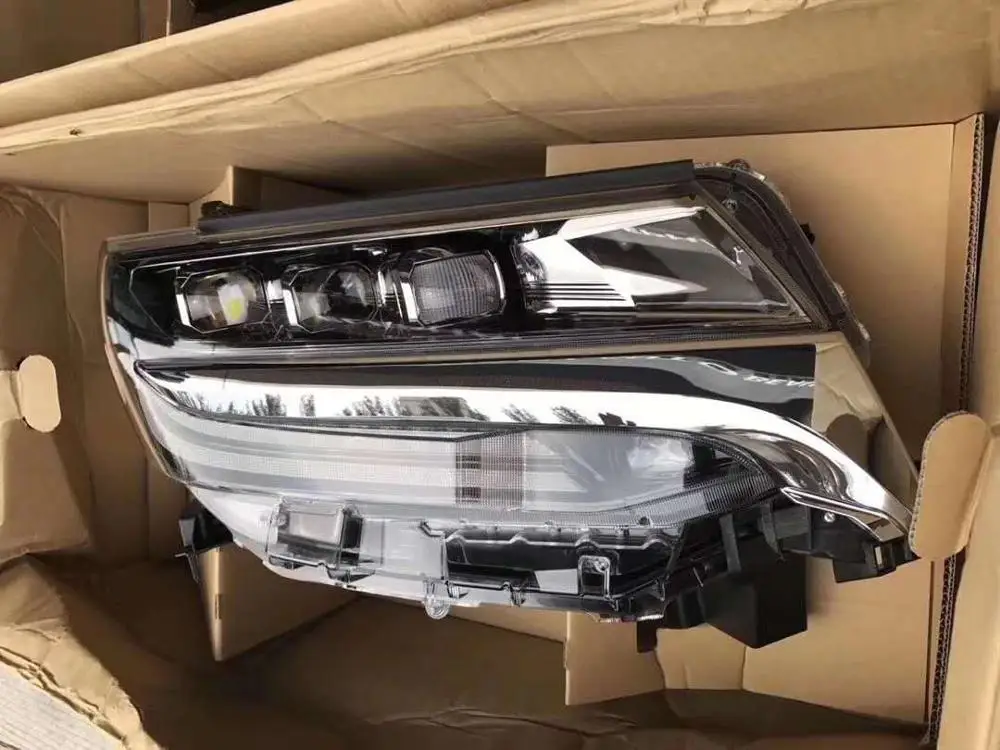 1 шт. автомобильный бампер фары Alphard передние 2019 ~ 2021y светодиодный ные ДХО
