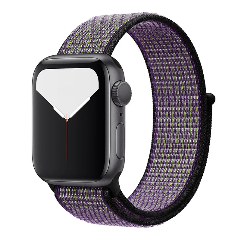 Desert Sand Volt Ремешок для apple watch 5 44 мм 40 мм 42 мм 38 мм iwatch Series 3 2 1 нейлоновый спортивный ремешок для часов Браслет apple watch 5 4 band - Цвет ремешка: Desert Sand Volt