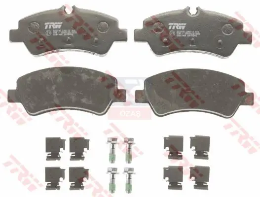 

TRW-GDB1968 Rear Brake pad for Ford TOURNEO CUSTOM Bus 12 2.2 TDCi 2198 cc-125 hp (2012/4-0/0) CYF4 | CYFF