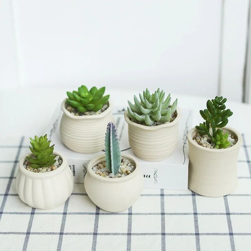 Керамика сочные ящик для комнатных растений ваза Маленькая в скандинавском