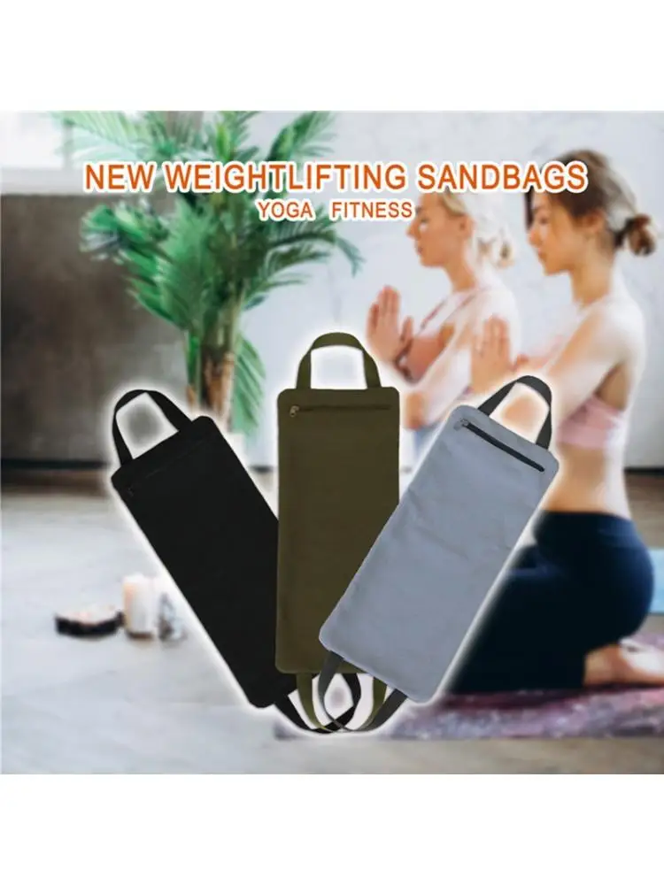 

Foldable Filled Yoga Sandbag with Two Handle for Yoga Weights and Resistance