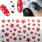 1 шт., 3D-Слайдер для ногтей, наклейки в виде звезд, блестящее украшение, переводная наклейка для самостоятельного маникюра