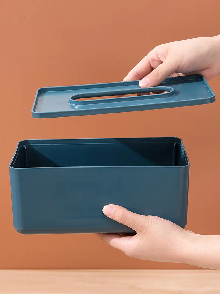 Multifunctional Tissue Box Drawer Rectangle Nordic Creative Living Room Paper Plastic Holder Kitchen House Storage LL50TB | Дом и сад