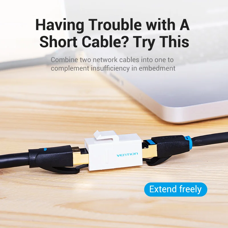 Модульный Ethernet кабель Vention Cat5E разъем RJ45 Cat 5E защитный сетевой для кабеля