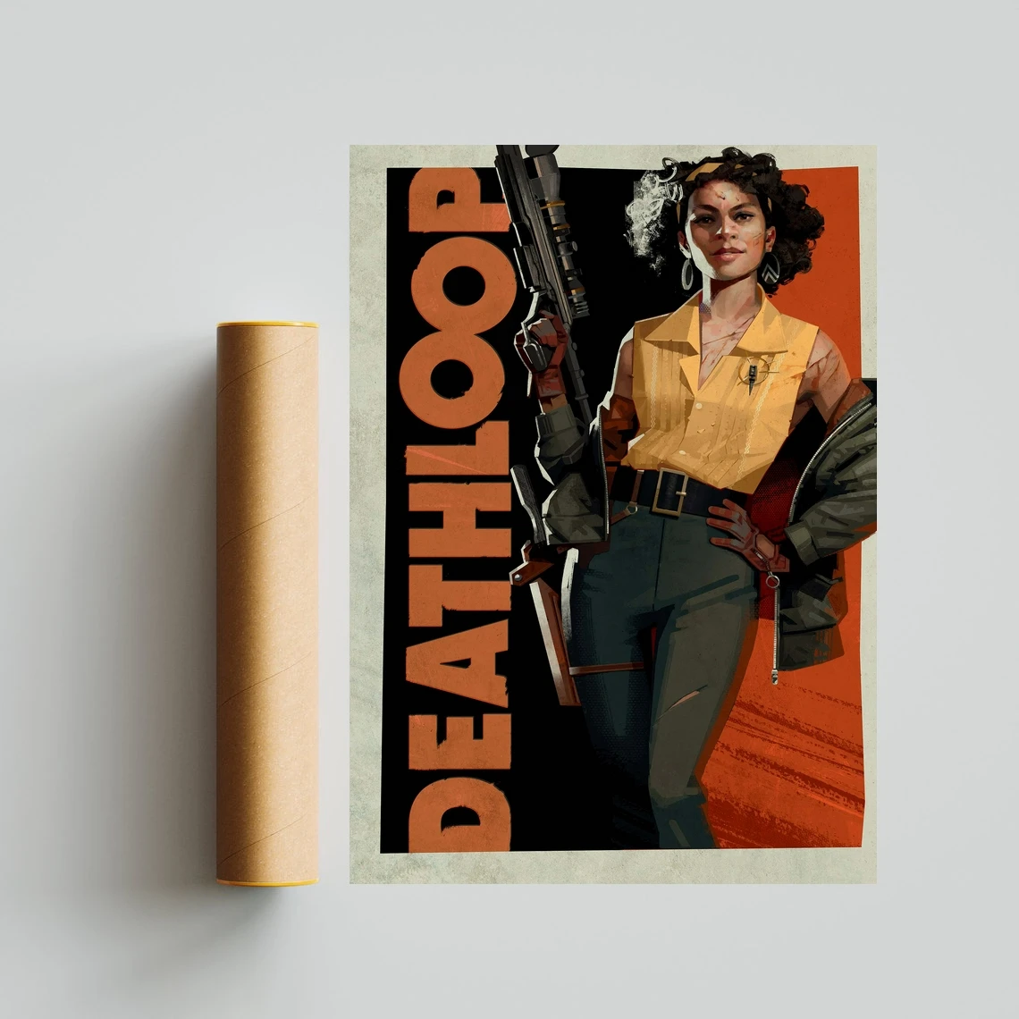 

Постер Deathloop для видеоигр, печать на холсте, украшение для дома, настенная живопись (без рамки)