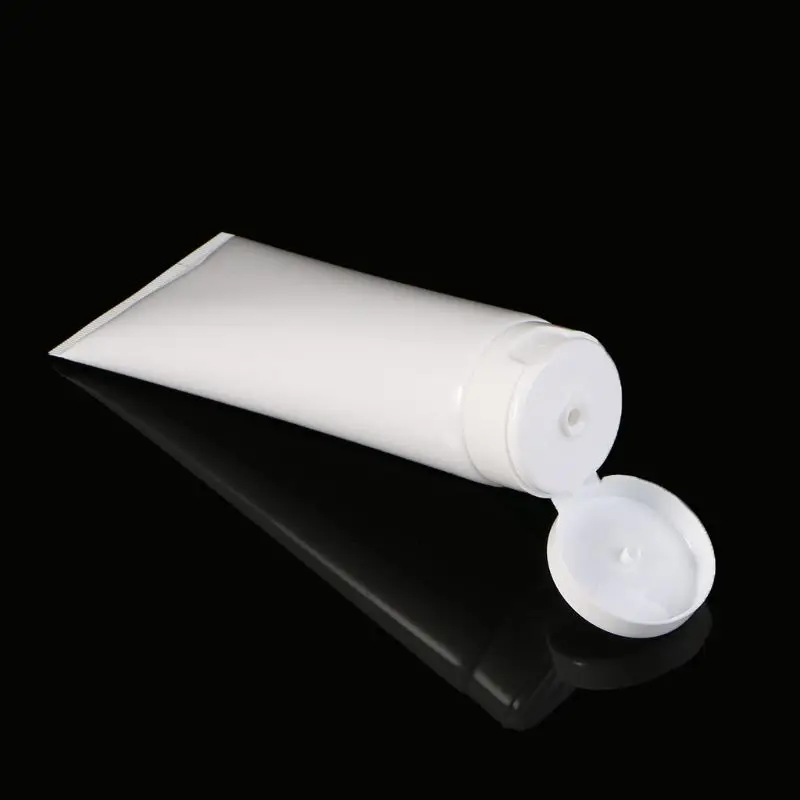 Пластиковая дорожная бутылка для шампуня лосьона душа 200 мл контейнер выжимания