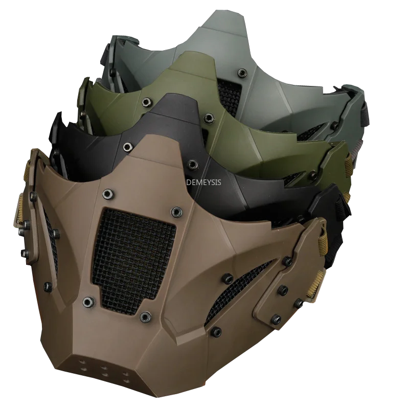 Полулицевая дышащая Военная Тактическая Маска охотничья защитная маска для