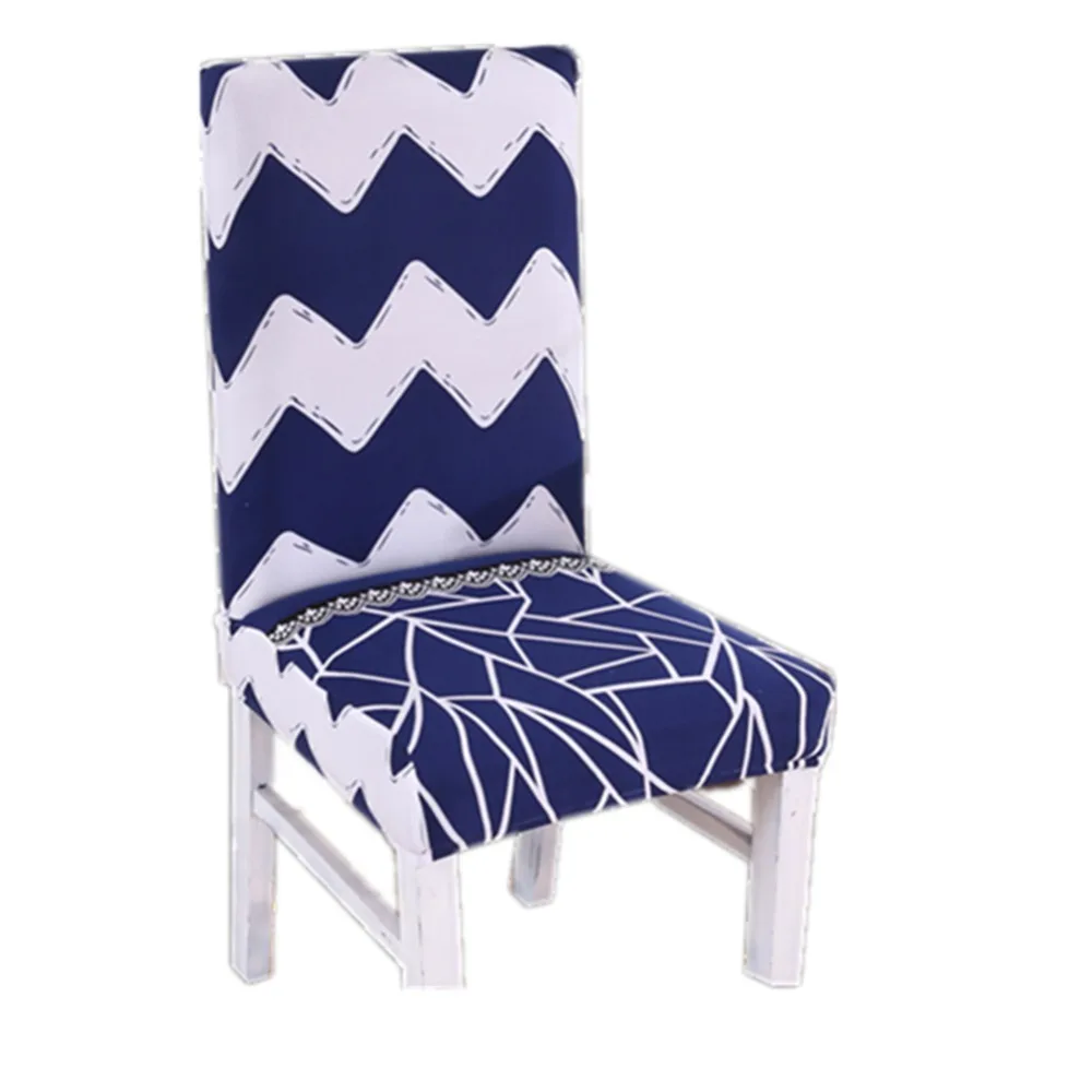 Стул без подлокотников Чехлы для гостиной печать съемные эластичные ресторан