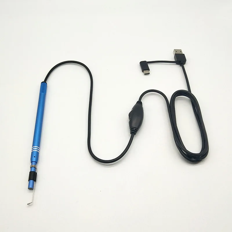 5 мм светодиодный ушной отоскоп и офтальмоскоп Комплект usb цифровой видео
