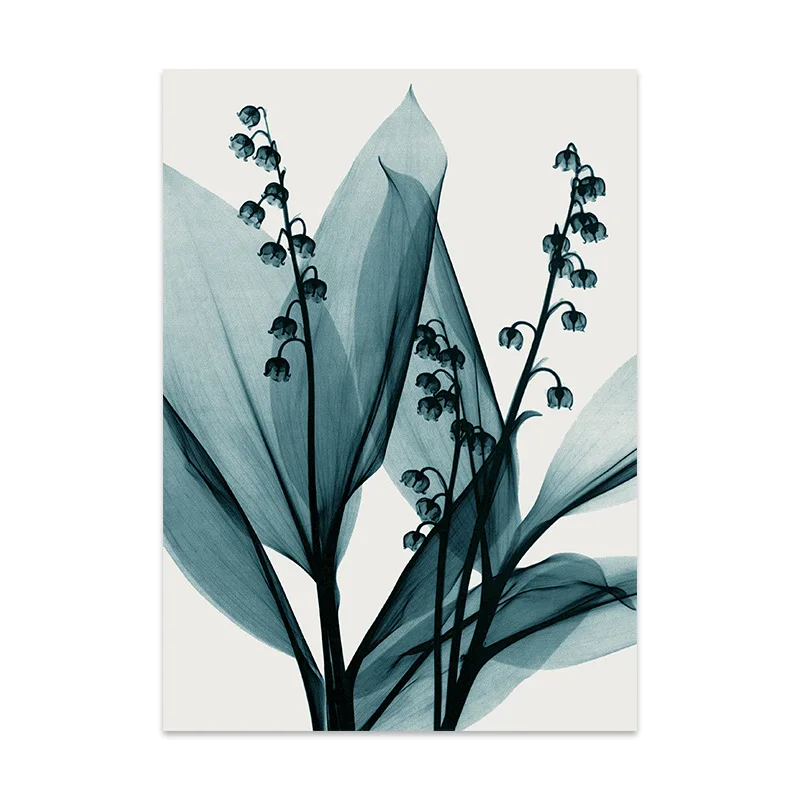 

Modern Minimalist Flower Poster Printing Canvas Wall Art Picture Bedroom Living Room Home Decoration Painting Porch Mural