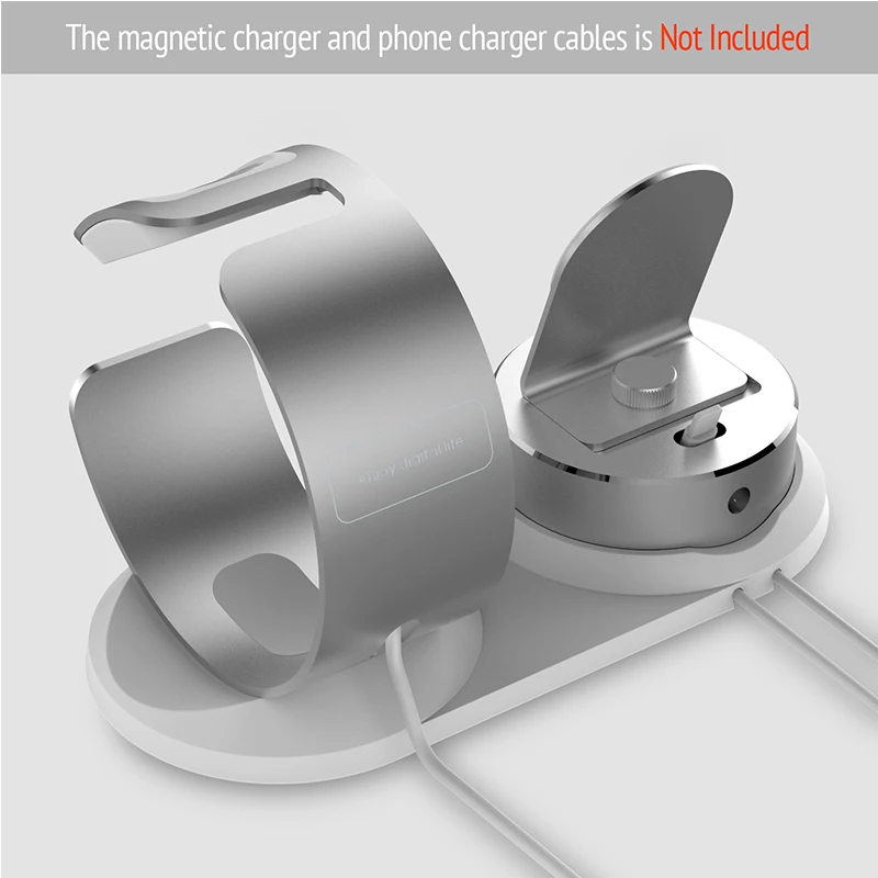 Adjustable Desk charge phone Holder For Apple watch stand table Charging Dock Station base for iPhone 8 Charger support | Мобильные