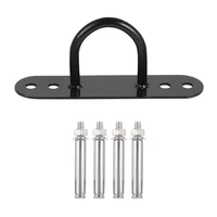 wall ceiling mounting anchor bracket hook battle rope wall mount for suspension straps tainning ropes boxing equipment