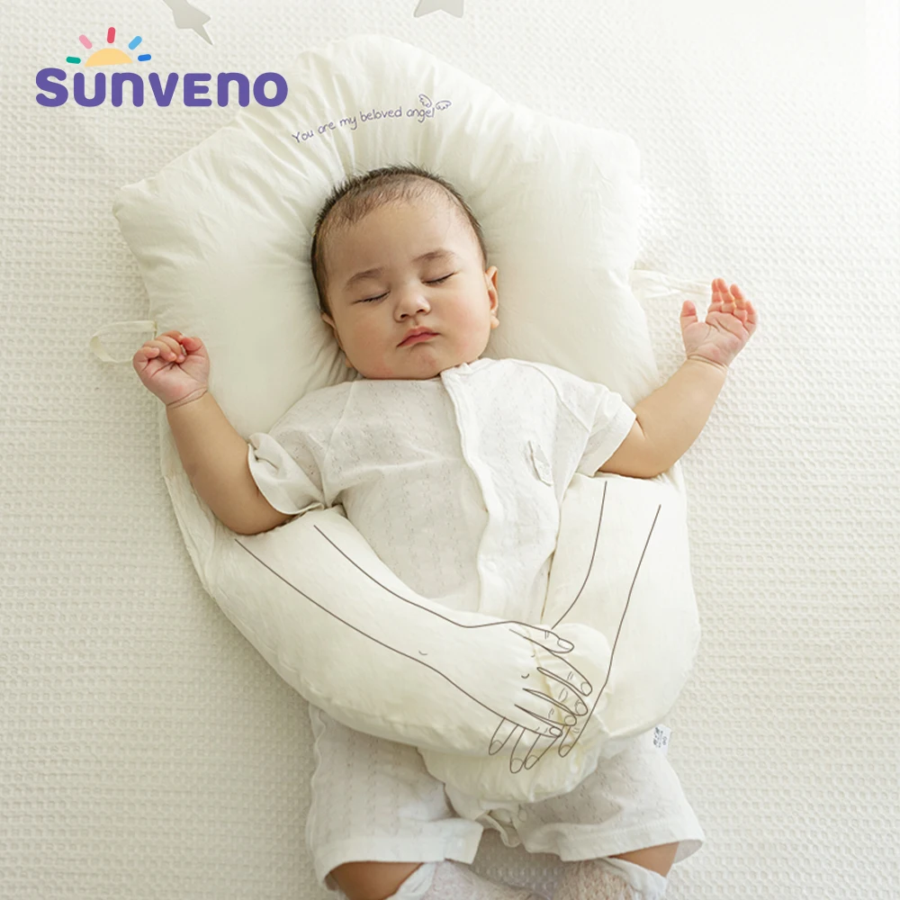 Sunveno Подушка для новорожденного ребенка формирующая голову Комплект постельного