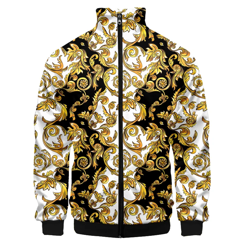 Роскошная яркая куртка Мужская куртка-бомбер с цветочным рисунком мужские