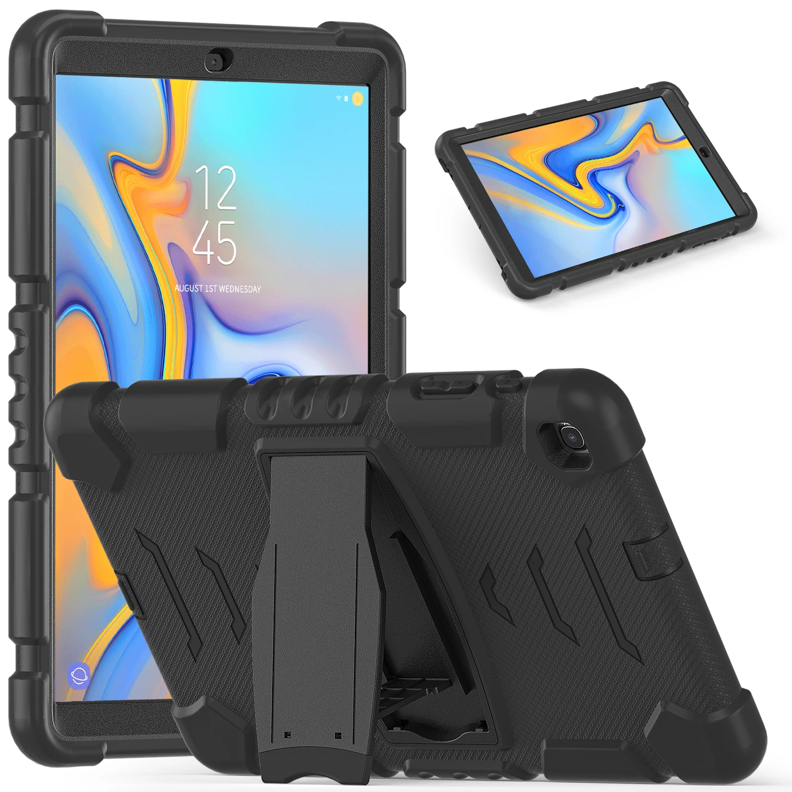 

Case for Samsung Galaxy Tab A 10.1" T515/T510 2019 Tablet Adjustable Stand Cover for Samsung Tab A 8.0" T290 T295 Case