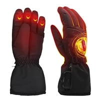 heating gloves waterproof multifunctional electric gloves heated battery powered motorbike ski outdoor camping hiking gloves