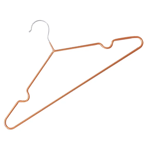 10 шт./лот Нескользящие металлические вешалки для рубашек и брюк детей взрослых