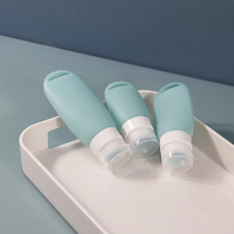 Портативный мыла бутылки штранг прессования контейнер многоразовый силиконовый