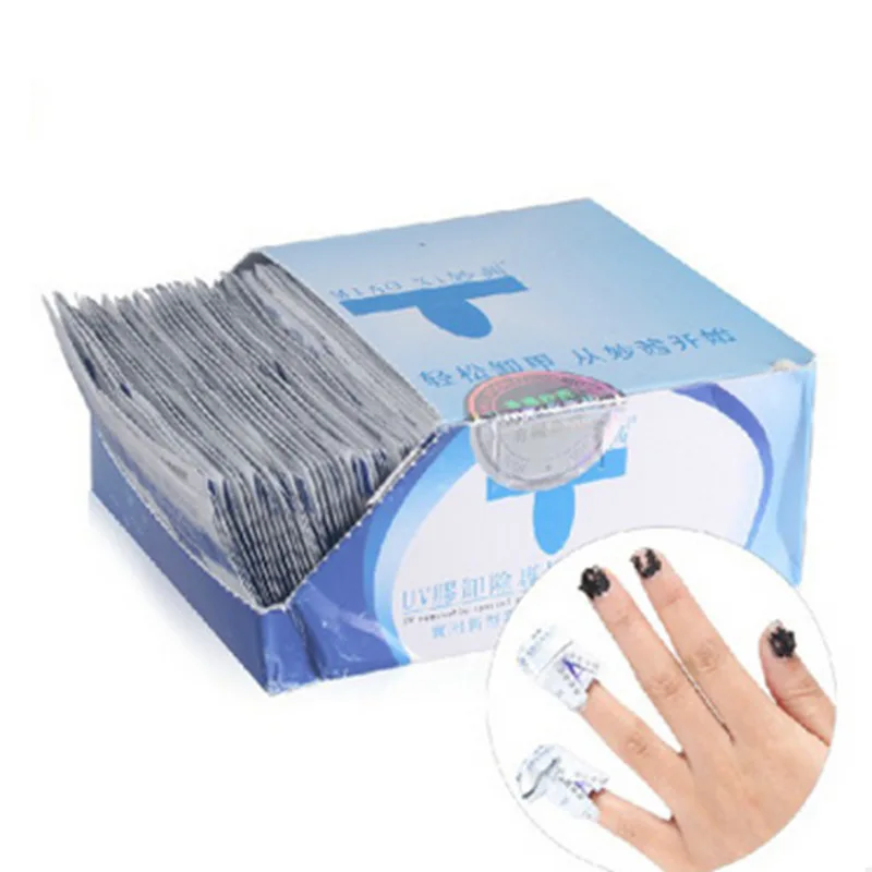 

50pcs Gel Nail Polish Remover Gel Polish Cleaner Manicure Nail Remover Lint-Free Wipes Cleaner Foil Pad Soak Off Bowl Stuff