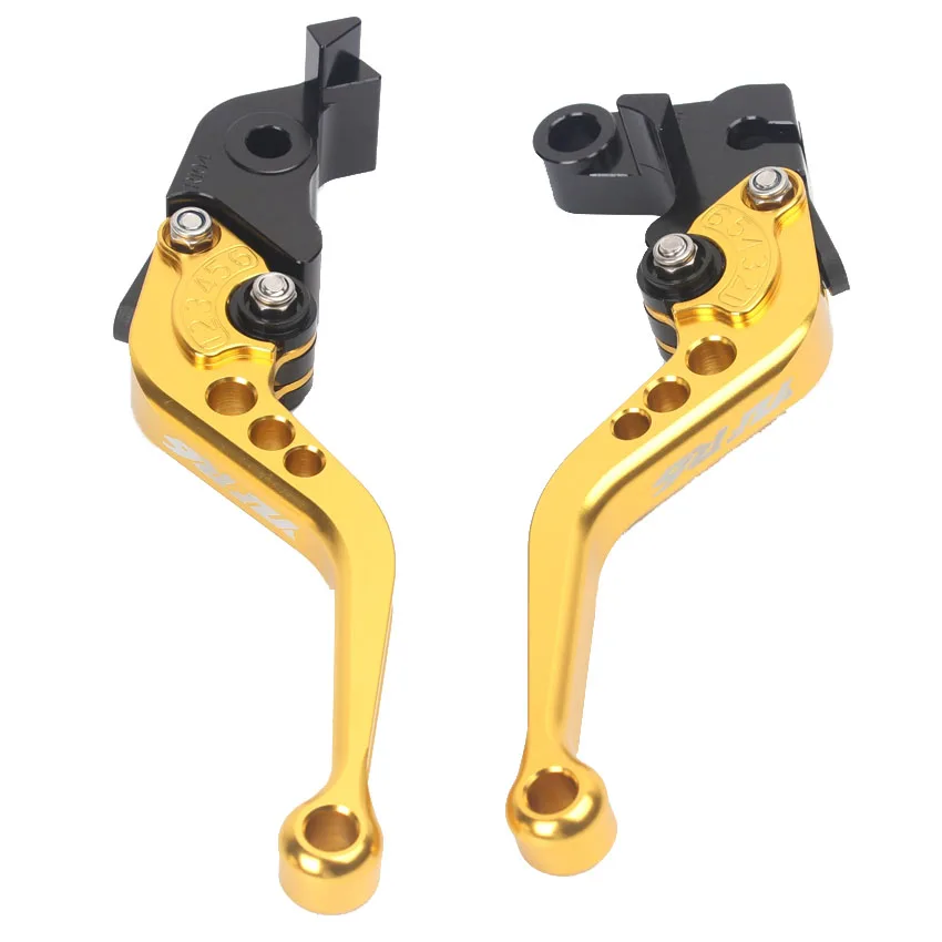 CNC Алюминиевые Короткие сцепные рычаги для Yamaha YZF R1 2004-2008 R6 2005-2016 Gold R6S