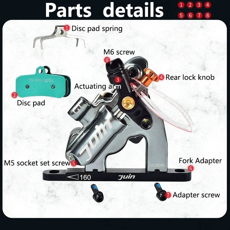 4-поршневой Гибридный дисковый тормоз для шоссейного велосипеда | Спорт и