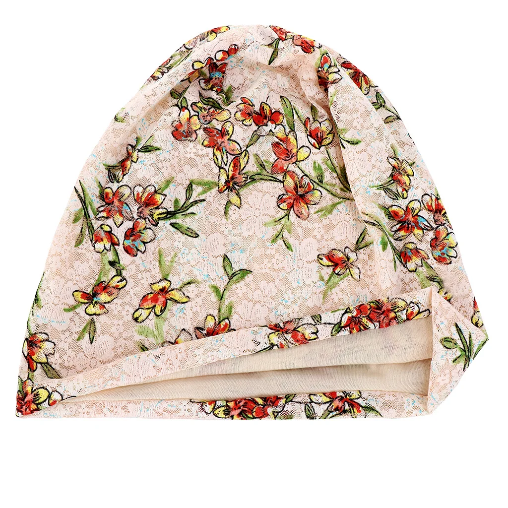 

2021 New Indian Arab women's headscarf headscarf hat fashion printed headscarf hat Bohemian ethnic headscarf Muslim headdress