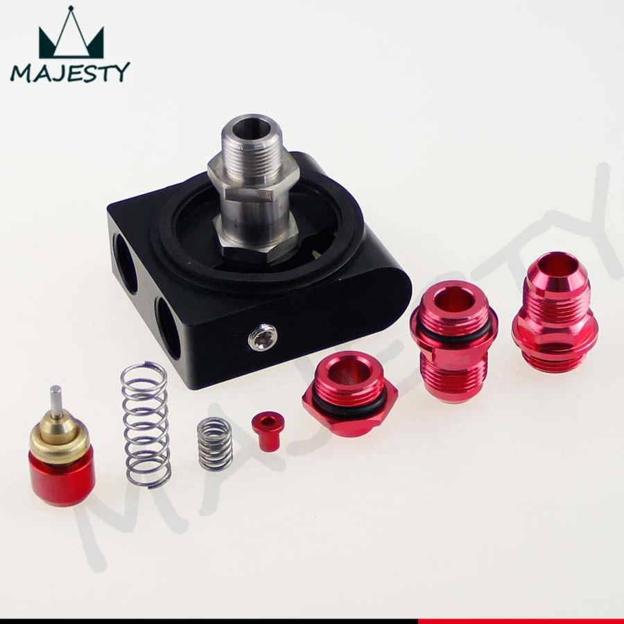 Сэндвич-пластина для фильтра масляного радиатора термостата 3/4 дюйма 16-UNF / M20 X1.5