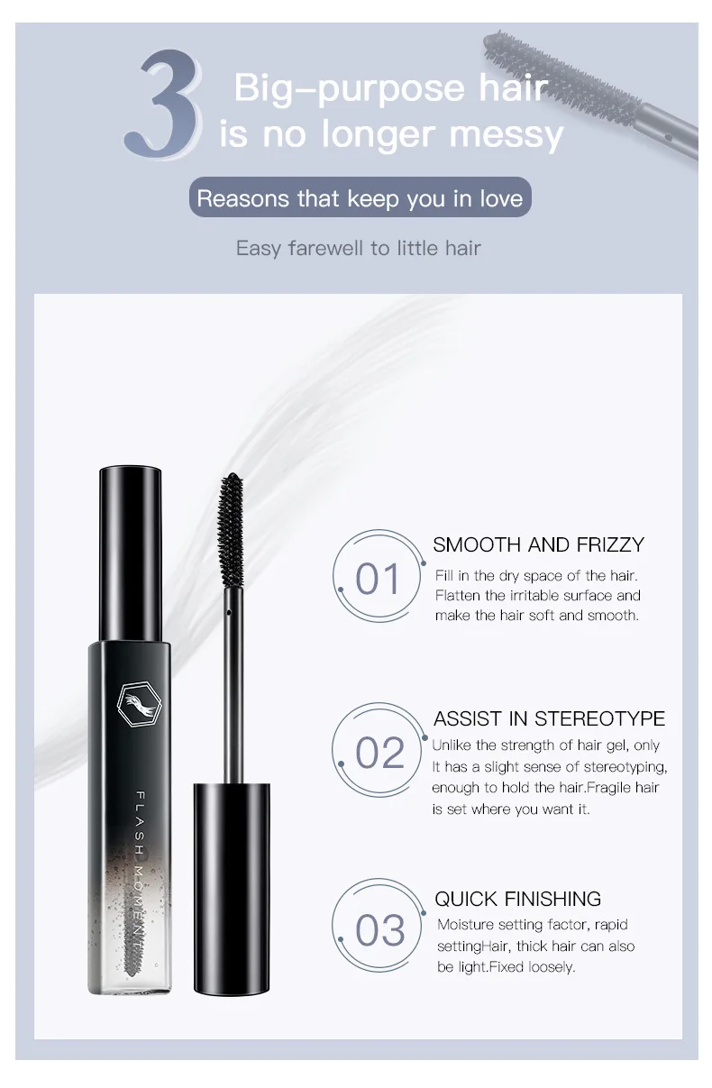 1PC Hair Gel Finishing Liquid Care Natural Fixed Artifact Men and Women Dedicated Lasting Modeling Stick TSLM1 | Красота и здоровье