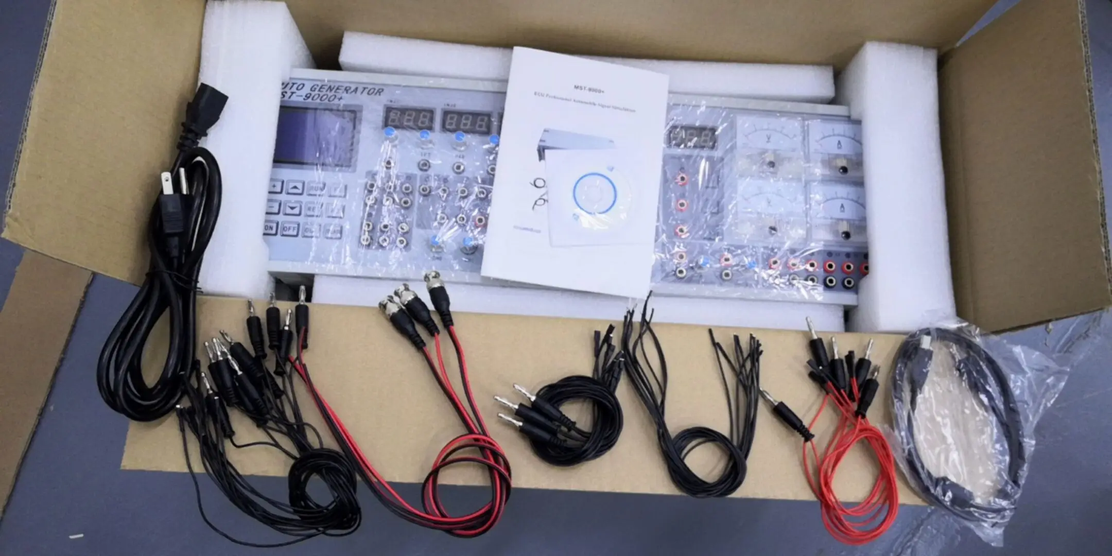 Новый инструмент для ремонта ЭКЮ Автомобильный датчик ECU симулятор mst 9000 MST + сигнала датчика моделирования