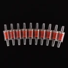 Пластиковый аквариумный воздушный насос 10 шт., обратный клапан, односторонний обратный клапан для аквариумных воздушных насосов, аквариумный кислородный фитинг, оптовая продажа