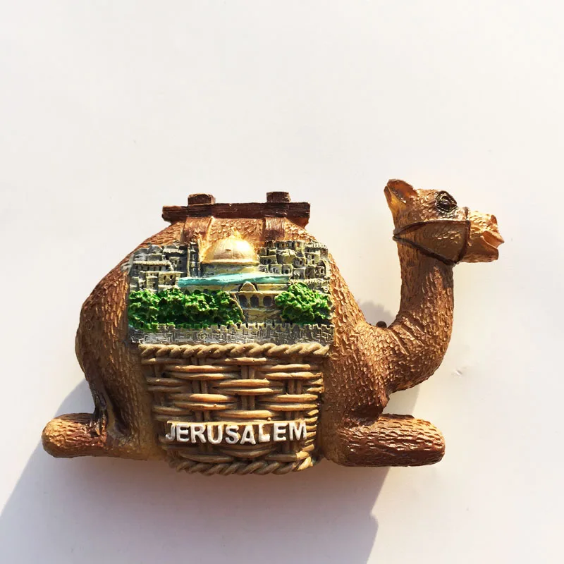 Магнитное украшение на холодильник туристический сувенир из Израиля церковь