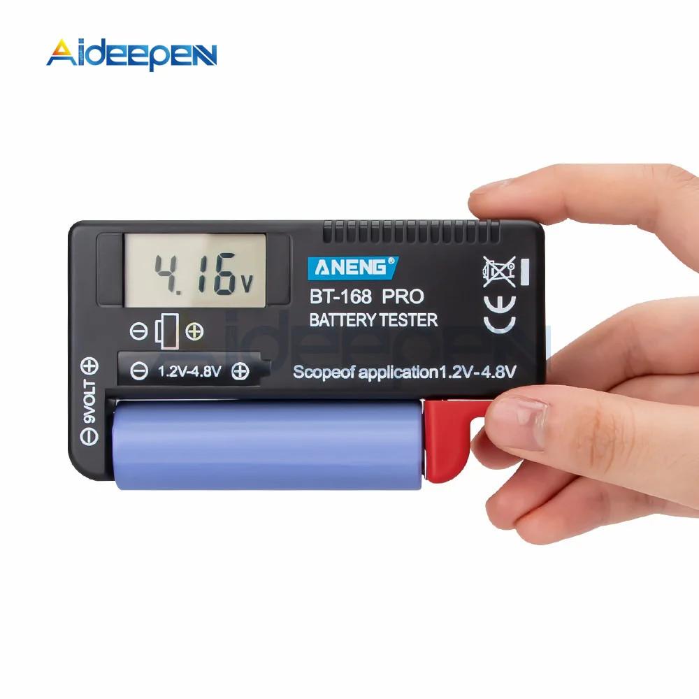 

ANENG AN-168 POR Цифровой Тестер Батареек AAA AA
