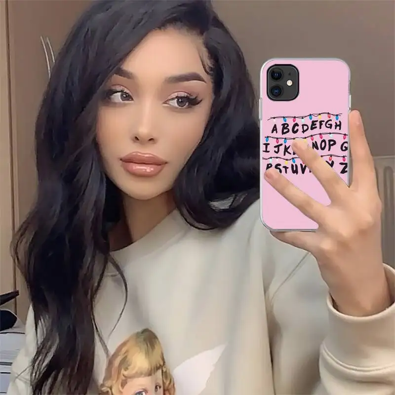 

Stranger Things Christmas Lights Phone Case For iphone 12 mini 5 5s 5c se 6 6s 7 8 plus x xs xr 11 pro max