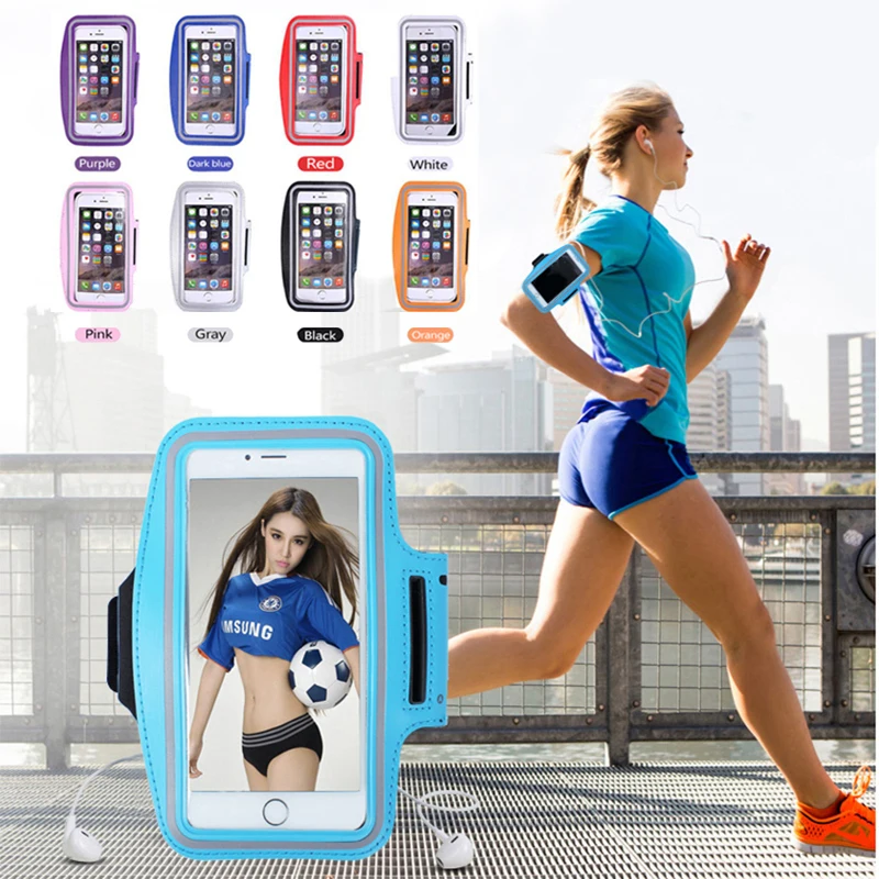 Открытый беговой Телефон Водонепроницаемый Сумка повязка на руку для Apple iphone 6 6s 7