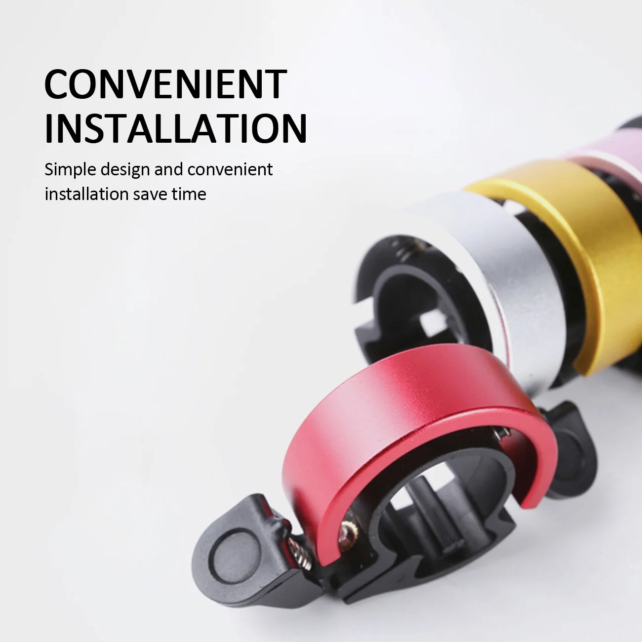 

Bicycle Bell Bikes Handlebar Aluminium Alloy Horn Safety Warning Alarm Bicycle Outdoor Protective Cycle Accessories